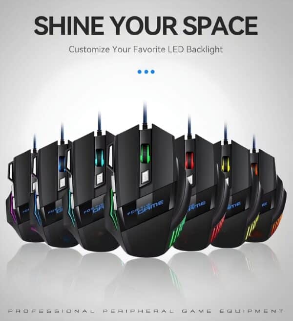 Leishe G950 Wired Gaming Mouse - Image 2