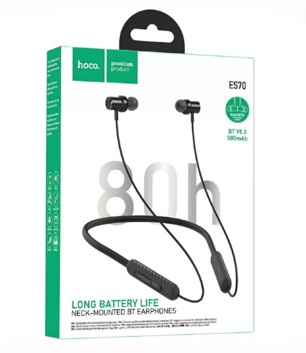 Hoco ES70 Bluetooth V5.3 Neckband - Image 2