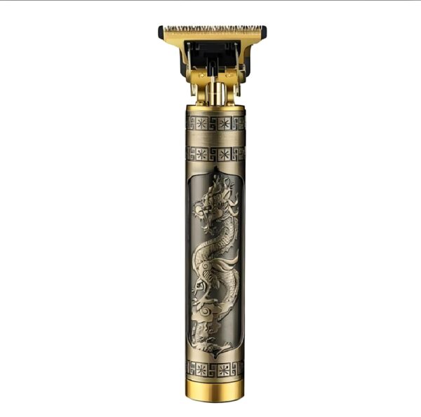 Vintage T9 Hair Trimmer – Professional Beard & Hair Cutting Machine, USB Rechargeable - Image 4