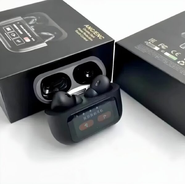 TWS ANC/ENC Wireless Earbuds - Black - Image 2