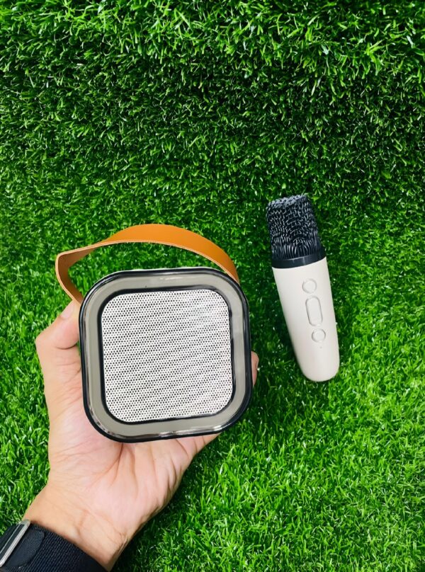 Wireless Bluetooth Karaoke Speaker with RGB Lights - Image 3